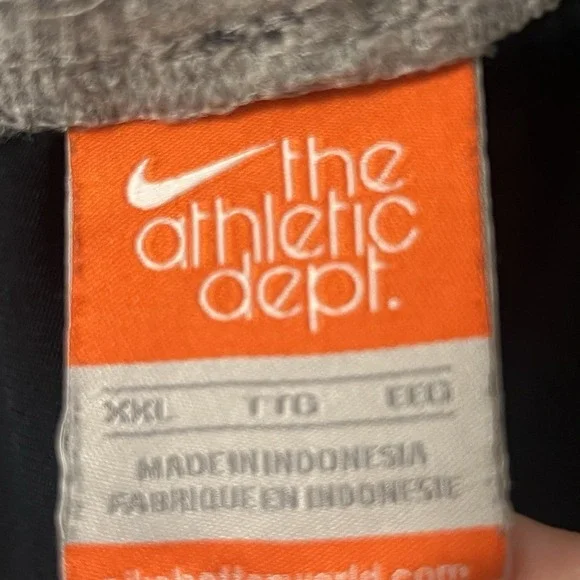 Vintage Y2K Nike Baggy Sweatpants‎ Faded Black Mens XXL "The Athletic Dept" Tag - Picture 4 of 4